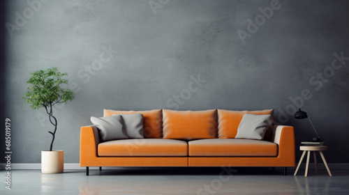 Sofa in modern living room © khan