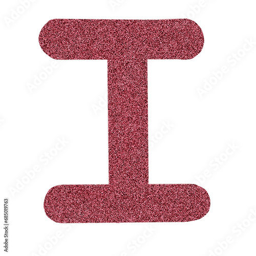 Fotografija The pink letters appear to flicker with the light