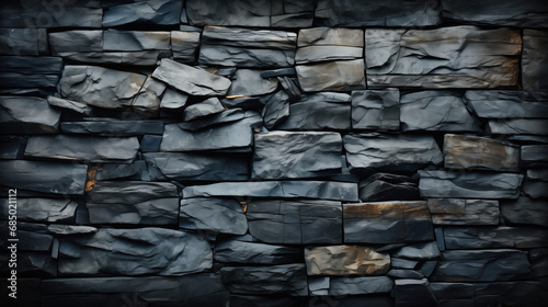 Slate stone background. Sturdy in simplicity, slate embodies resilience. Its robust composition and earthy tones make it a reliable choice, offering timeless strength in design. photo