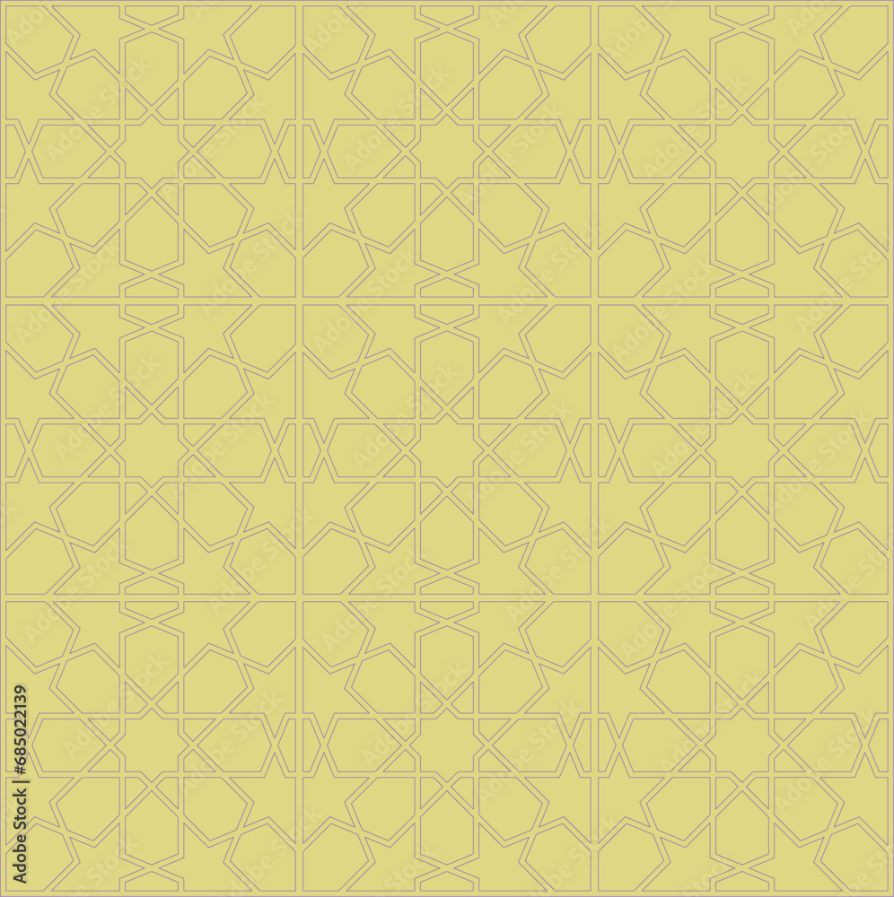 Abstract background with Islamic ornament, Arabic geometric texture. geometric islamic with colorfull pattern