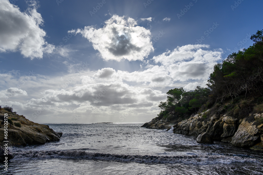Mallorca island west coast, Spain. Mallorca island west coast, Spain.
