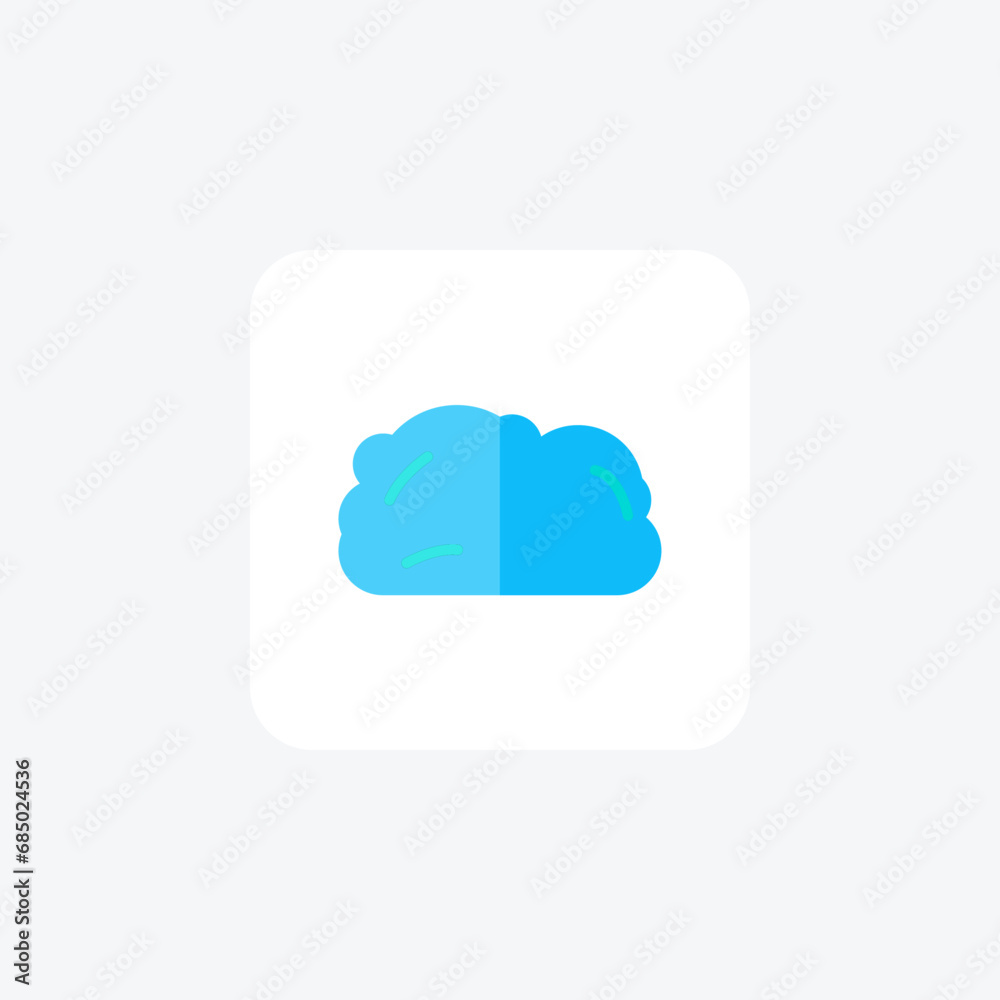 Cloud, Atmosphere, Weather, flat color icon, pixel perfect icon Cloud, Atmosphere, Weather, flat color icon, pixel perfect icon
