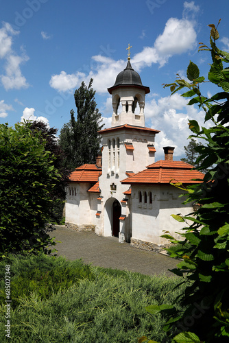 Curchi monastery porch, Moldova