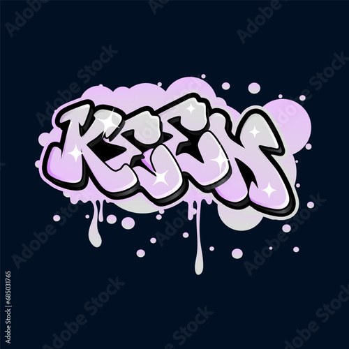 graffiti lettering typography art illustration