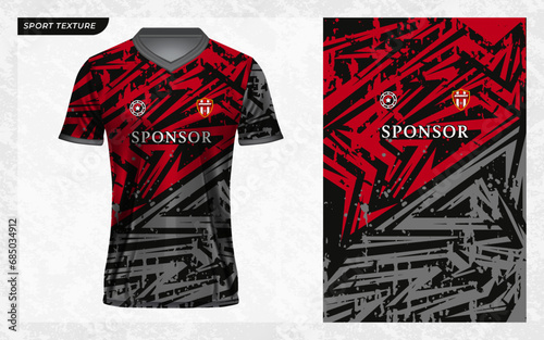 sport jersey texture pattern soccer kit mockup vector illustration for sublimation