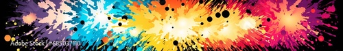 comic explosion clipartb, neo-pop iconography, explosive pigmentation