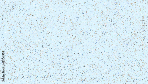 Terrazzo gravel marble background,Seamless pattern texture surface kitchen floor,Vector Interior Natural wall,Granite,Stone,Concrete,Blue background with colour chip for decoration Exterior Background