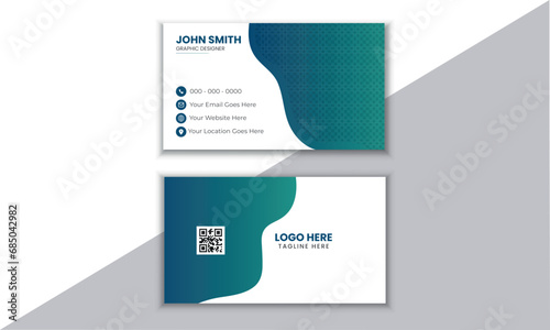 Professional business card template