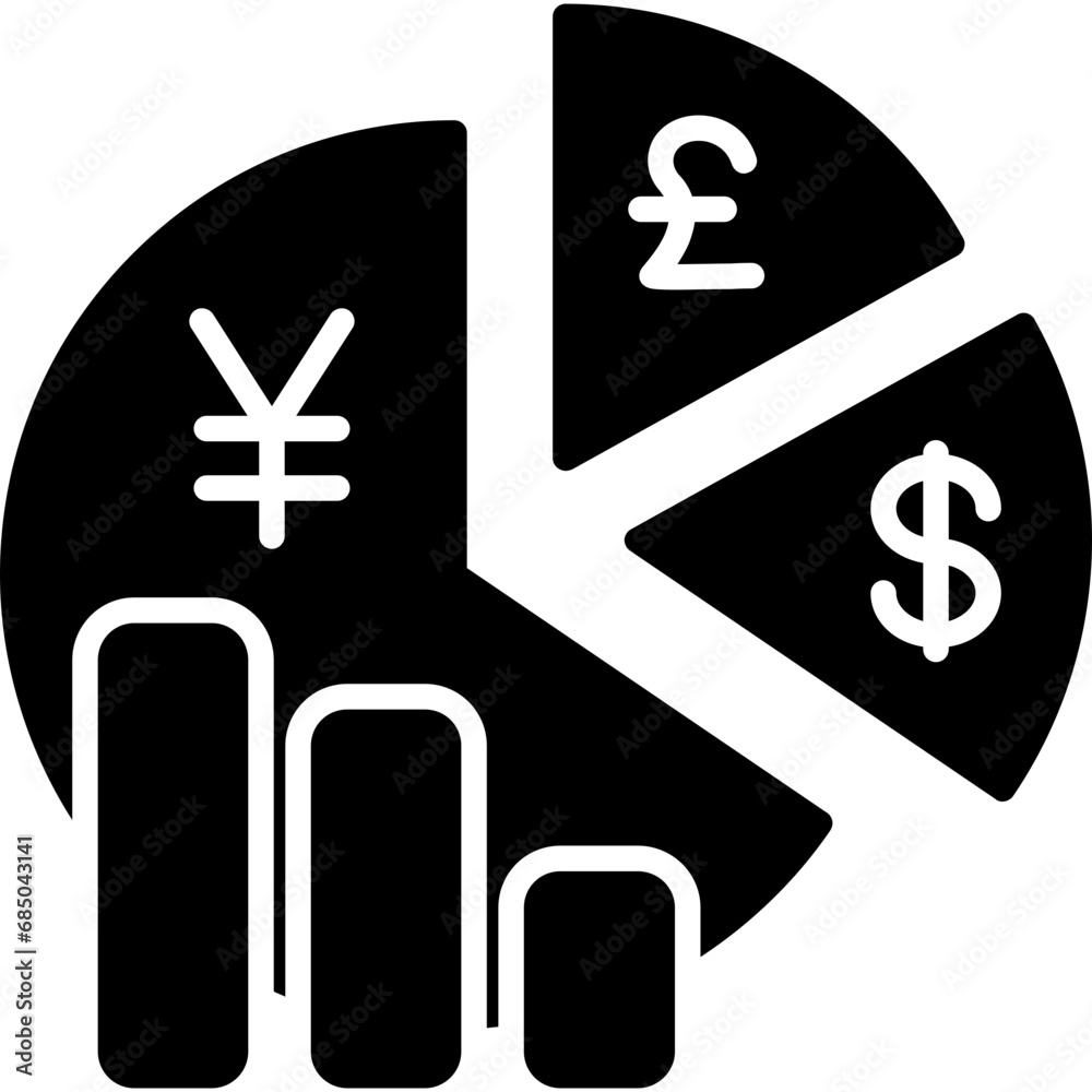 Fototapeta premium Pie Chart Icon