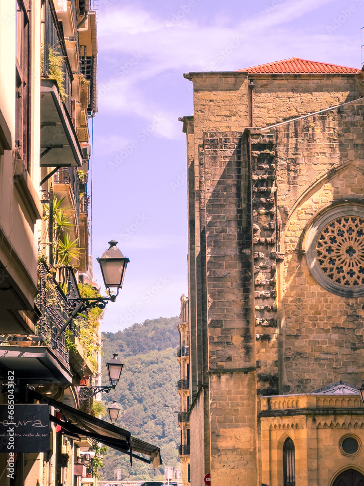 Fototapeta premium Ancient Architecture in San Sebastian