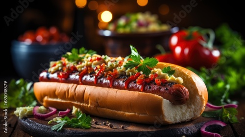 Hot Dog Sandwich Sausage Gherkin Ketchup , Background Images , Hd Wallpapers, Background Image
