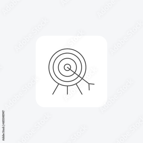 Dart, board, target, throw thin line icon, grey outline icon, pixel perfect icon Free Download Dart, board, target, throw thin line icon, grey outline icon, pixel perfect icon - GFXLoad