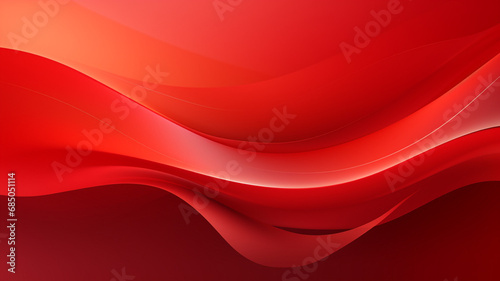 Stylish red of wave background design