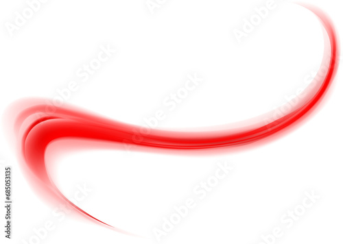 Foto Neon Red Swirl