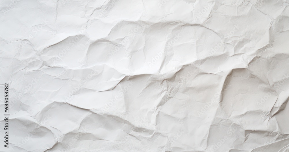 Crumpled White Paper. Old Page Rough Texture. Creased Blank Sheet Background Crumpled White Paper. Old Page Rough Texture. Creased Blank Sheet Background