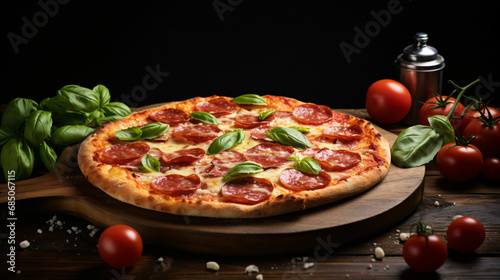 Traditional italian pizza