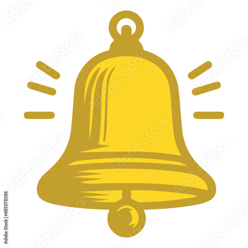 bell icon, the sign of notification, the symbol of reminder
