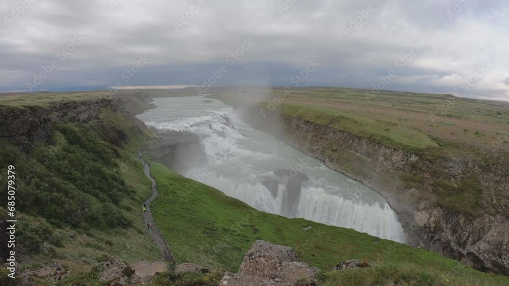 SLOW MOTION SHOT - Gullfoss ( SLOW MOTION SHOT - Gullfoss (