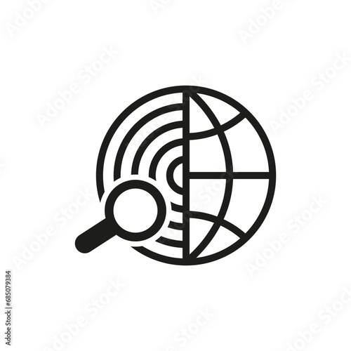 Geology icon. Vector illustration. EPS 10.