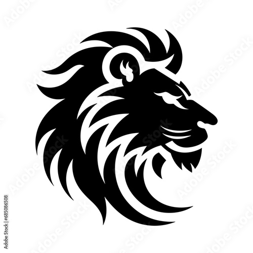 Wallpaper Mural Vector Logo of Lion Head Torontodigital.ca