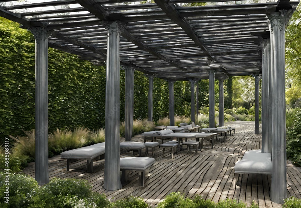 Ephemeral Echo: Hampstead Pergola's Timeless Tranquility Ephemeral Echo: Hampstead Pergola's Timeless Tranquility