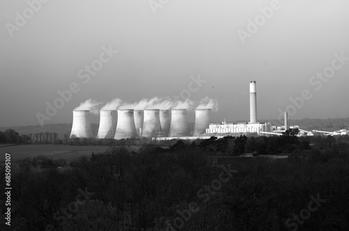 Ratcliffe on Soar power station in Nottinghamshire, UK photo