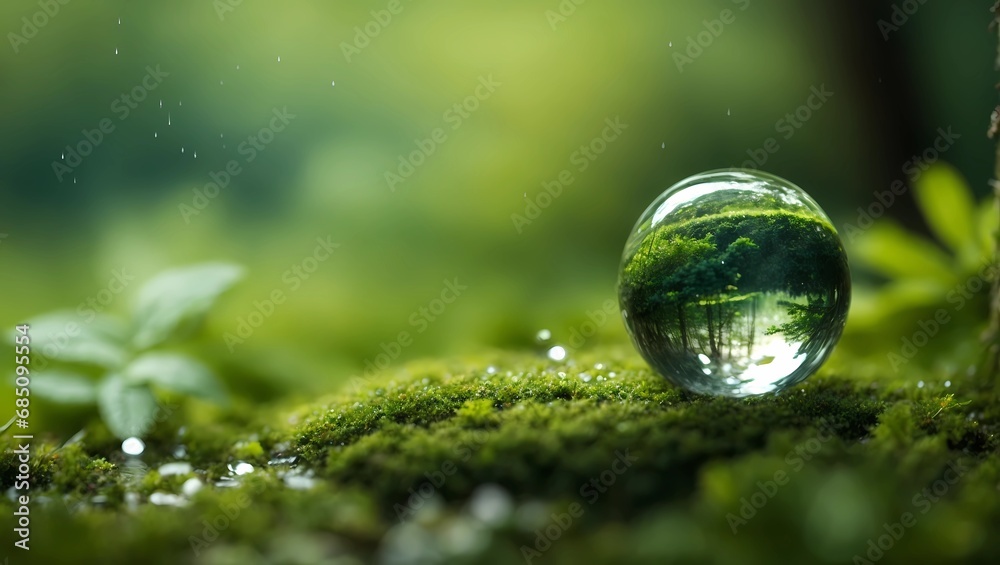 water drops on green grass water drops on green grass