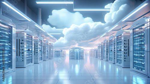 Backup cloud data service center