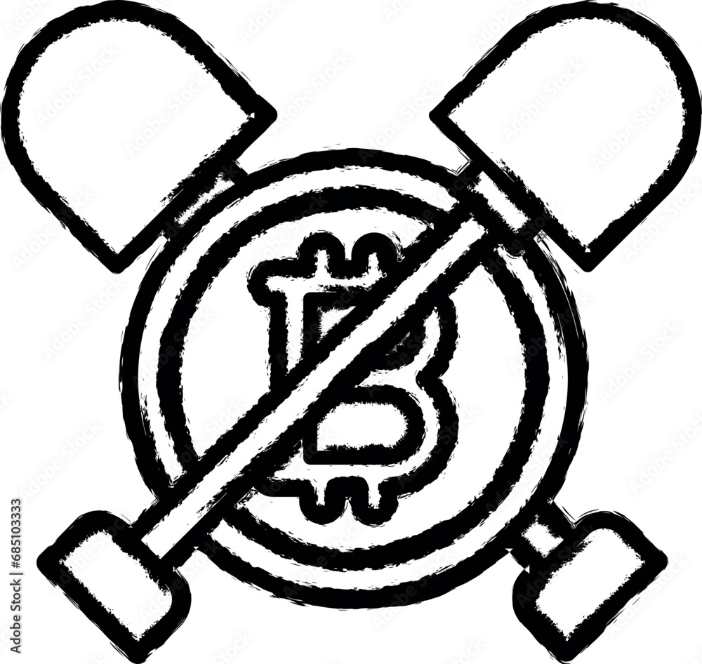 mining vector icon in grunge style mining vector icon in grunge style