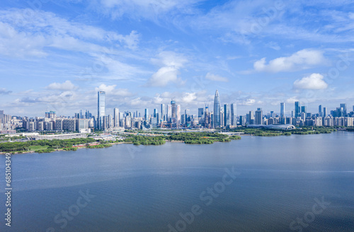 Wallpaper Mural Shenzhen Talent Park panoramic city  Torontodigital.ca