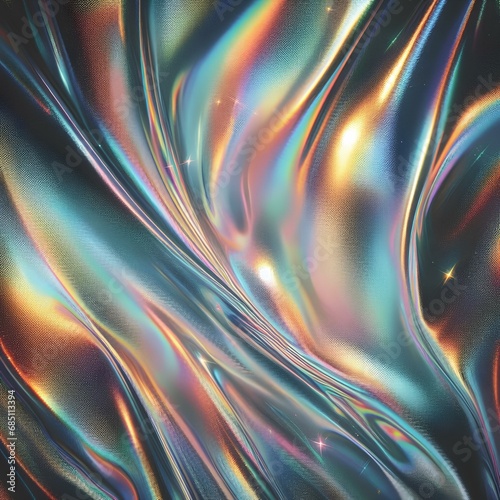 abstract background with glowing lines. Holographic background 