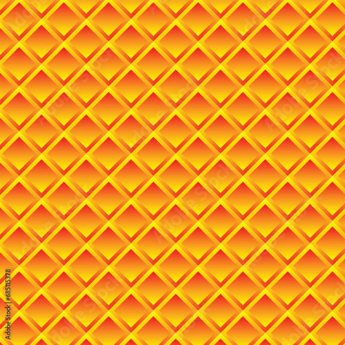 abstract geometric red yellow gradient pattern can be used background.