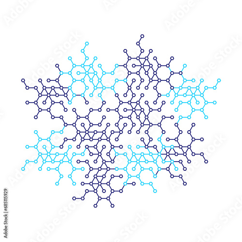 A simple and attractive technology-themed background