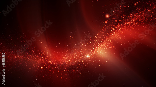 red wave and abstract background