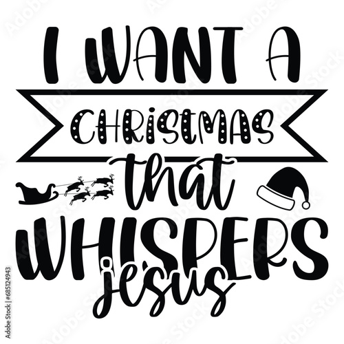 I want a Christmas that whispers Jesus