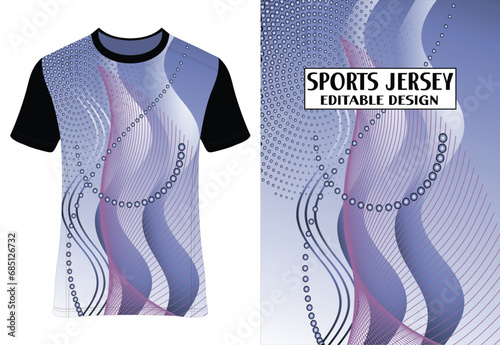 Sublimation Sports Jersey Tee Design | Athletic Apparel | Customizable Print | Performance Wear | Digital Art