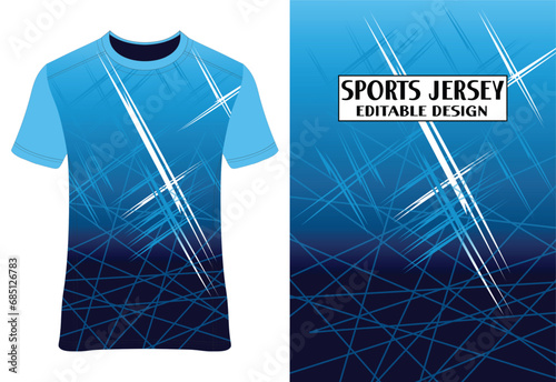 Sublimation Sports Jersey Tee Design | Athletic Apparel | Customizable Print | Performance Wear | Digital Art