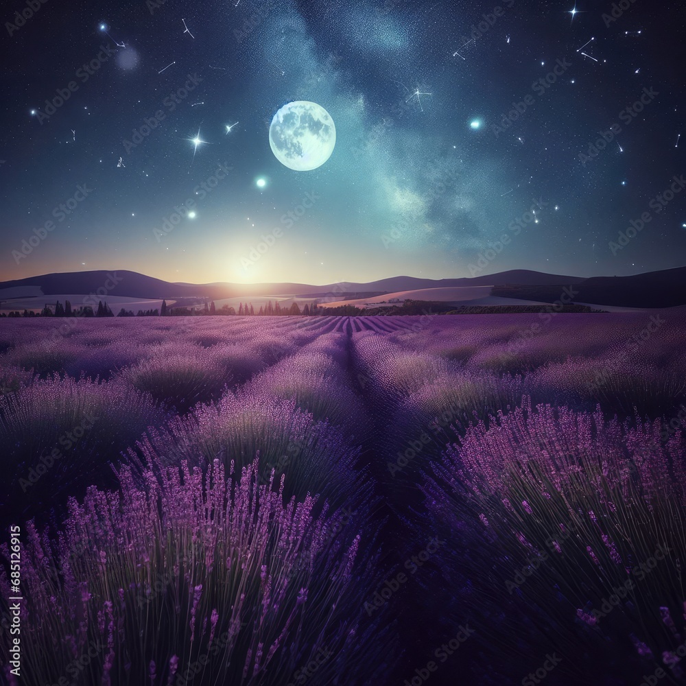 mesmerizing starry night sky shining stars in night sky Stock ...