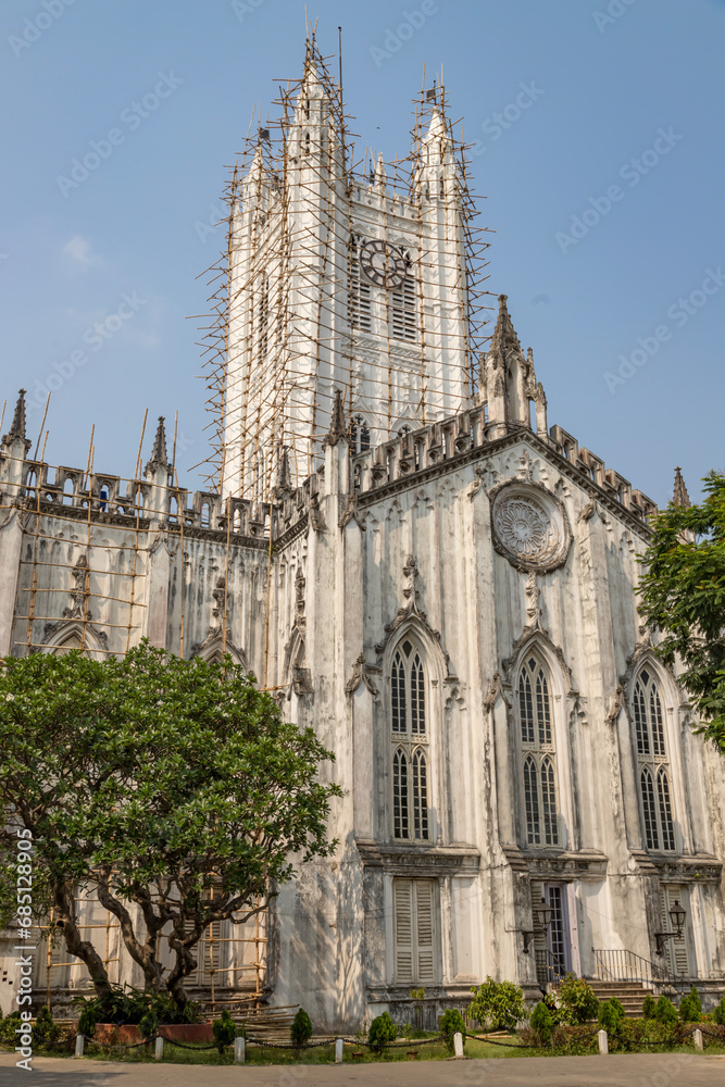 St. Paul's Cathedral is CNI Church of North India in Kolkata, West Bengal, India,