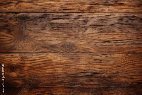 Old wood texture background. Floor surface with knots and nail holes.