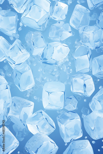 ice pattern illustration