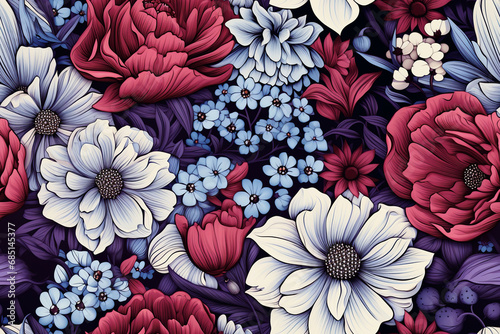 Floral Background Floral Wallpaper Floral Image Flower Background Flower Image Flower Wallpaper Illustration 