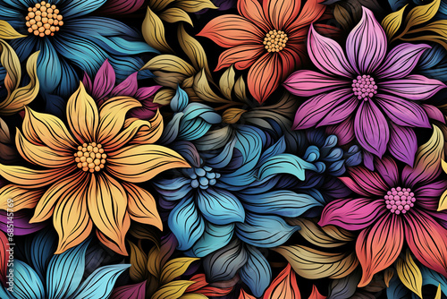 Floral Background Floral Wallpaper Floral Image Flower Background Flower Image Flower Wallpaper Illustration 