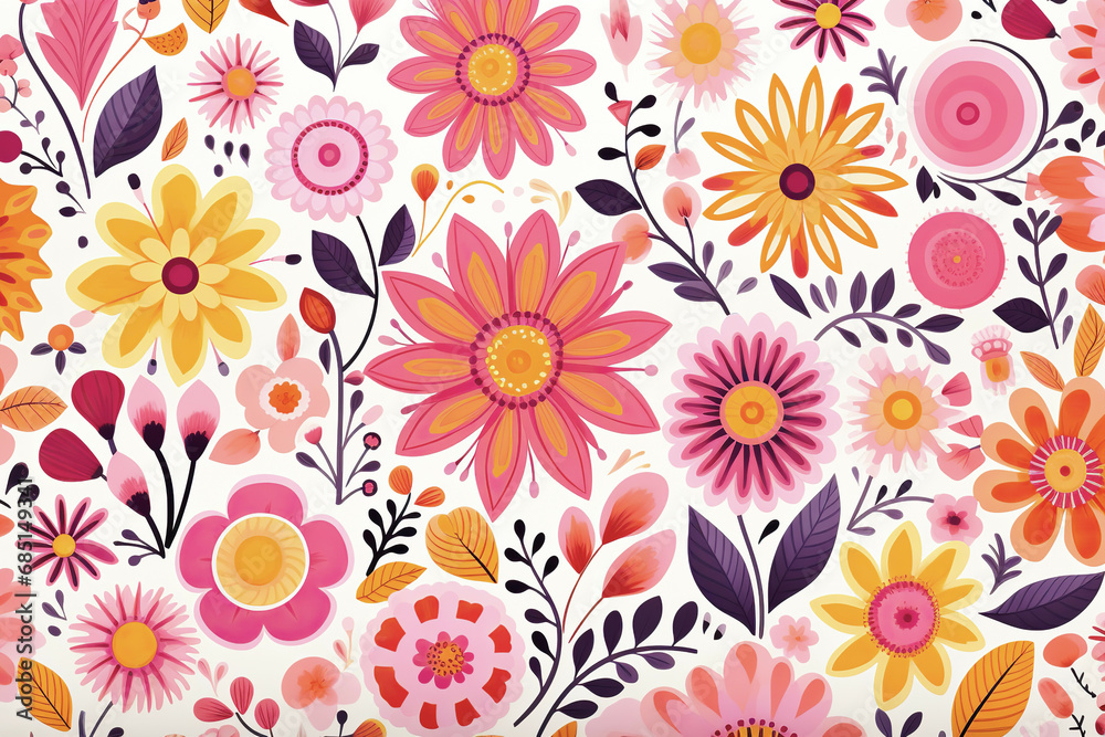 Floral Background Floral Wallpaper Floral Image Flower Background Flower Image Flower Wallpaper Illustration 