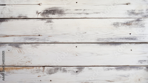 White wood texture with natural patterns background. Old wooden planks .