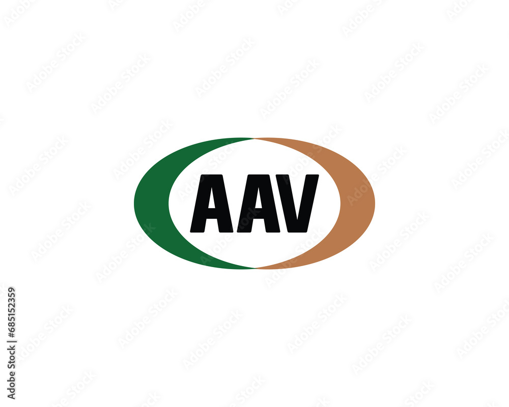 AAV logo design vector template AAV logo design vector template