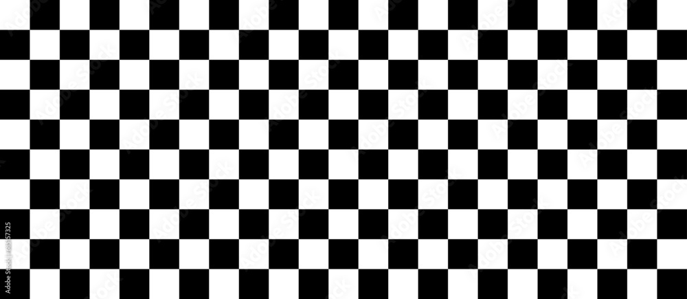 Checker background. Checkered flag. Racing flag. Race background. Vector illustration