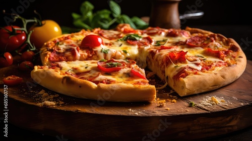 cheesy top pizza food mouthwatering illustration crust pings, cheese sauce, dough oven cheesy top pizza food mouthwatering