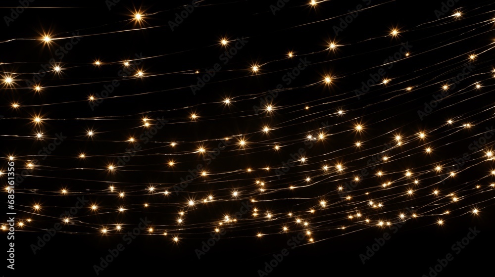 Obraz premium Festive Elegance in Midnight Magic