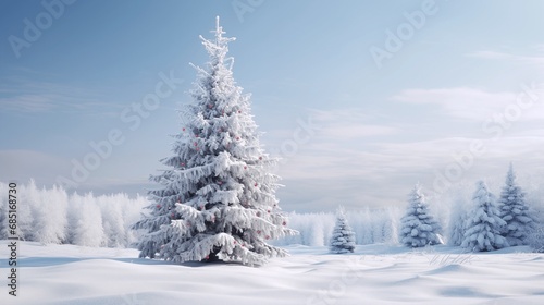 Festive Christmas Tree Delight © Julian